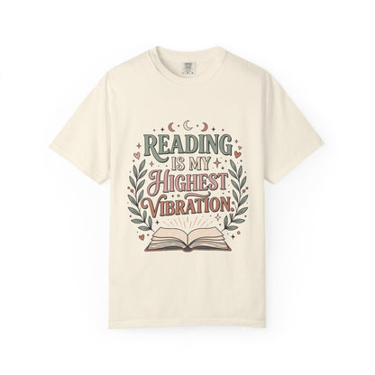 Reading Is My Highest Vibration T-Shirt