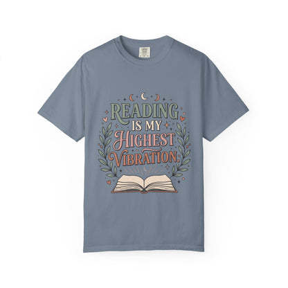Reading Is My Highest Vibration T-Shirt