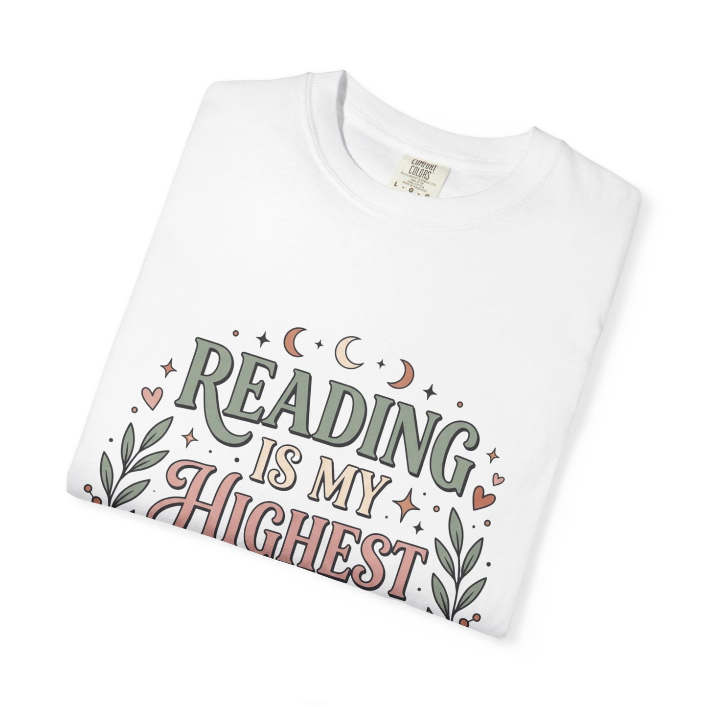 Reading Is My Highest Vibration T-Shirt