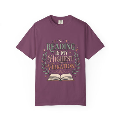 Reading Is My Highest Vibration T-Shirt