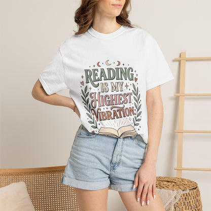 Reading Is My Highest Vibration T-Shirt